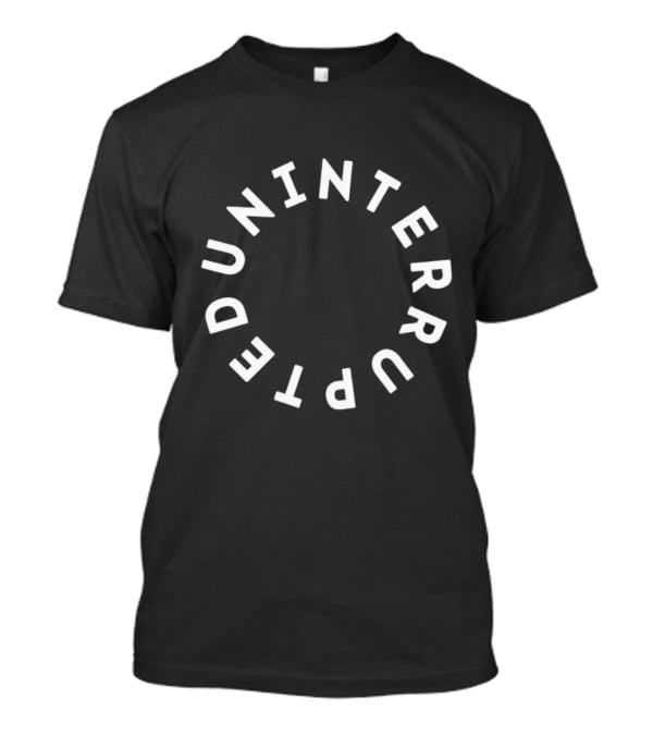 Lebron James Uninterrupted Circular Typography T-Shirt