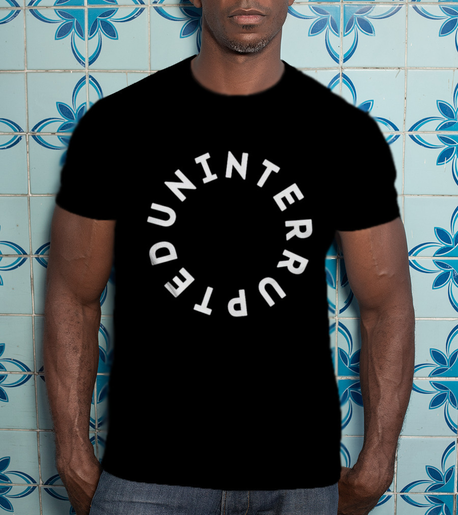 Lebron James Uninterrupted Circular Typography T-Shirt