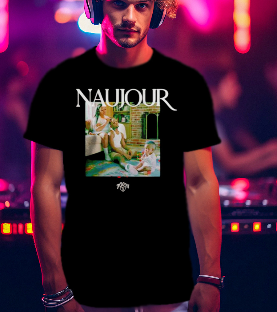 Naujour Dreams Are Born Belief Is Built Family Sitting Together T-Shirt