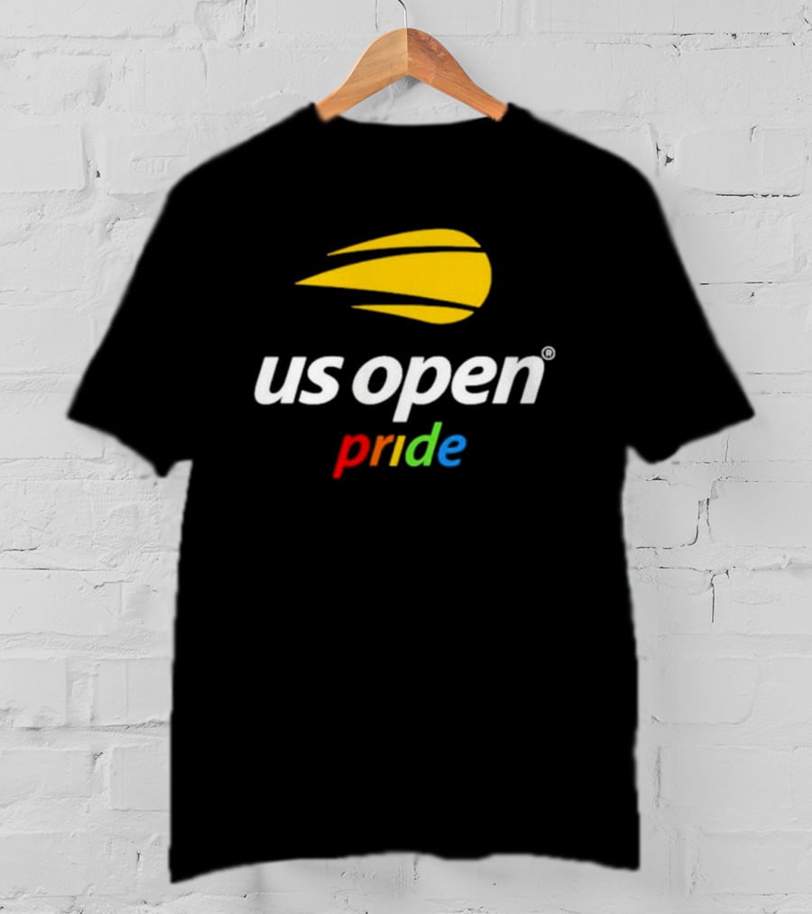 Us Open Pride Rainbow Tennis Ball T-Shirt