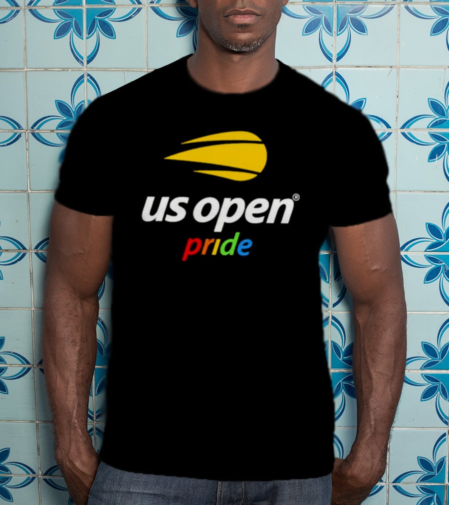 Us Open Pride Rainbow Tennis Ball T-Shirt