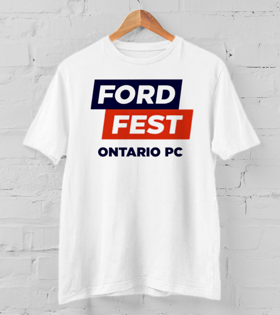 Ford Fest Ontario PC Event Promotion T-Shirt