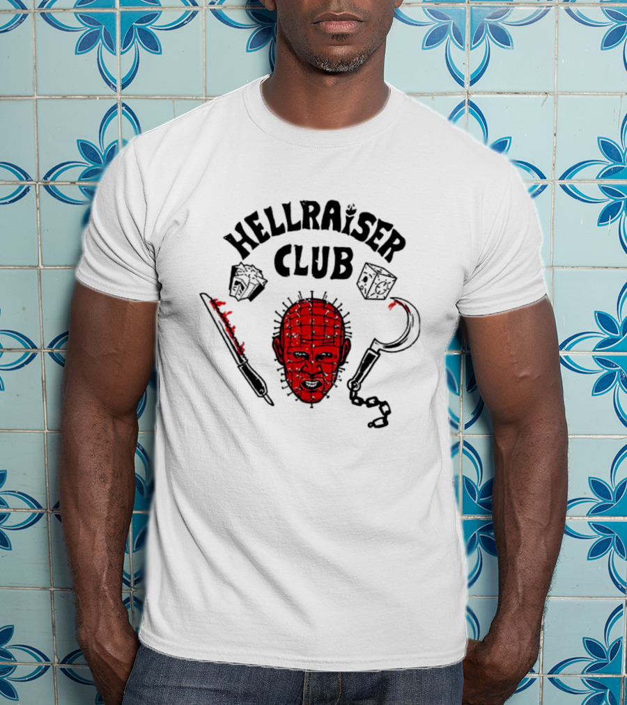 Hellraiser Club Pinhead Stranger Things Icons T-Shirt