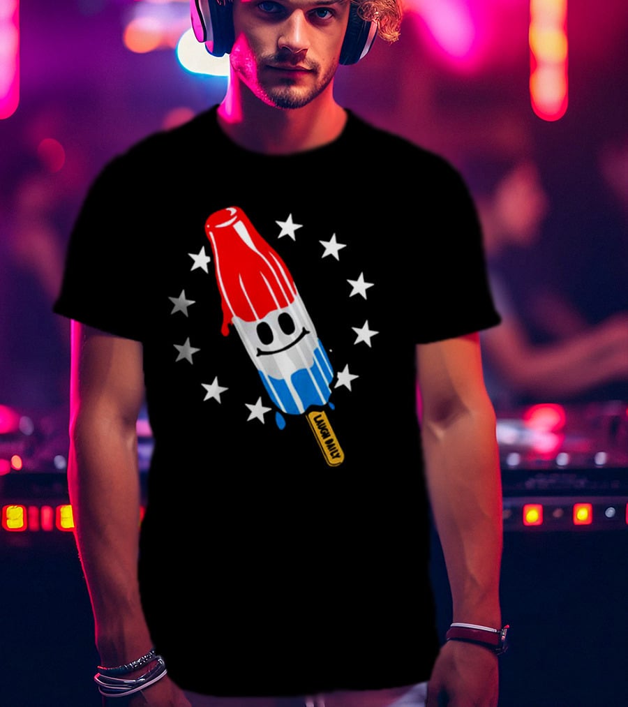 JSTU Rocket Pop Laugh Daily Stars Pack T-Shirt