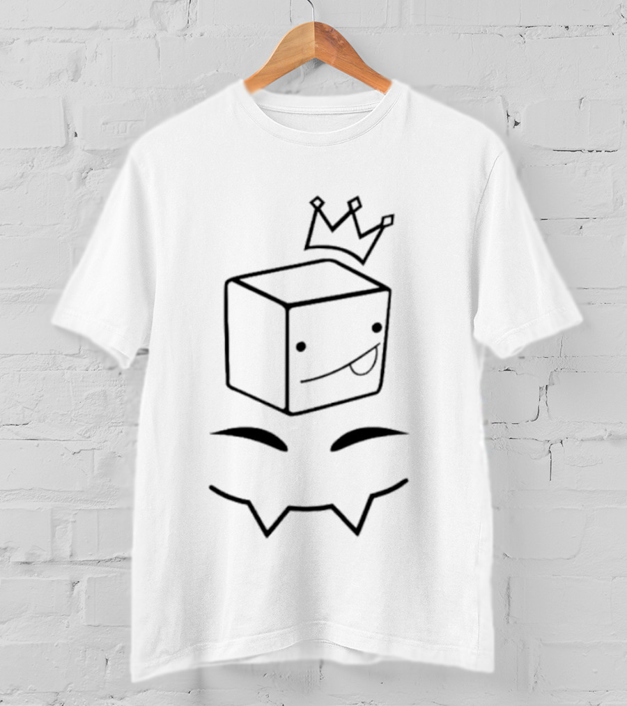Badboyhalo Skeppy Crown Cube Face Black T-Shirt