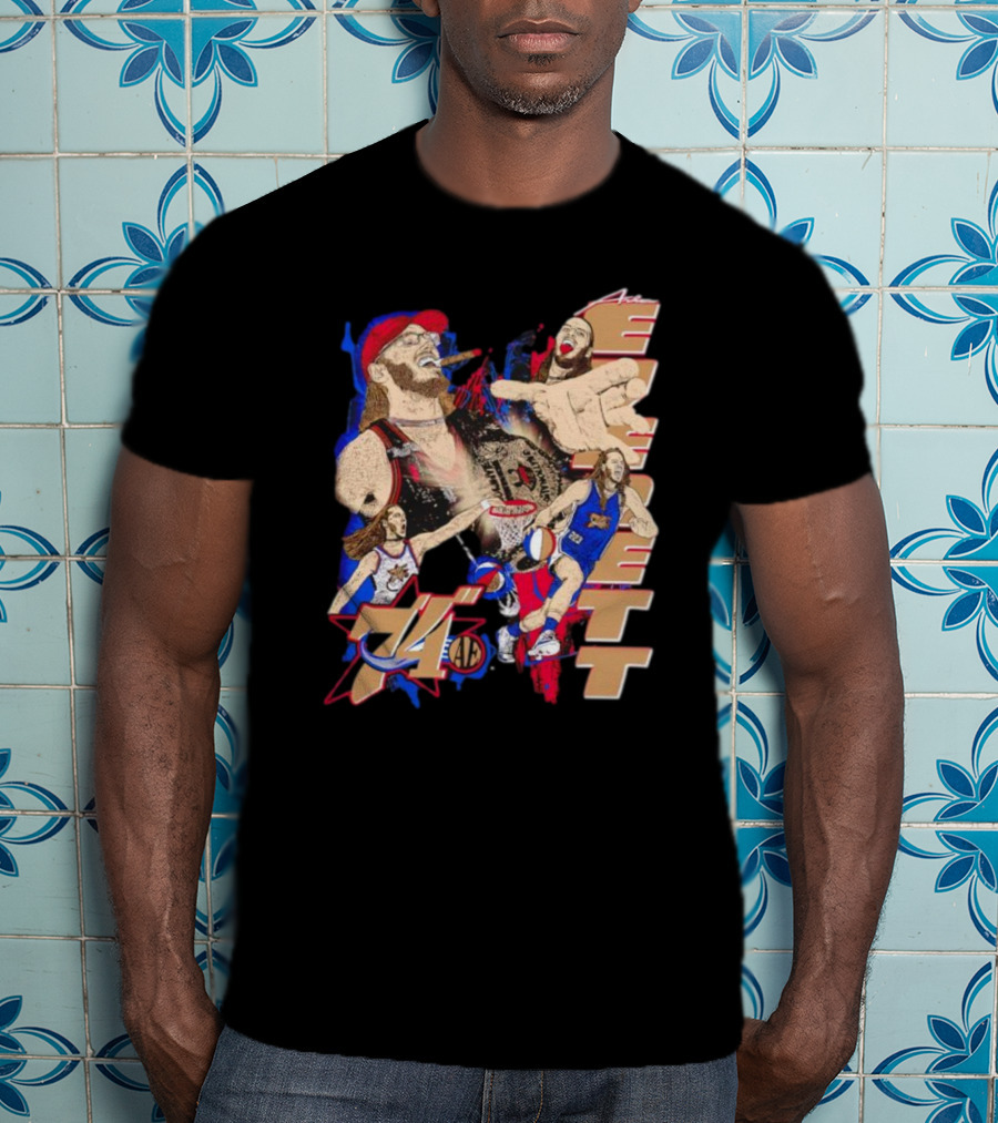 Ace Everett Basketball Giant Andrew 74 EA T-Shirt