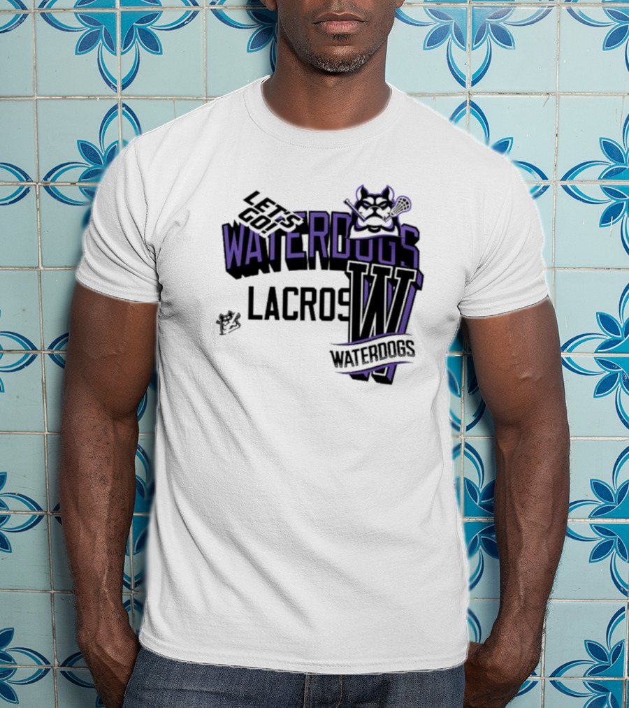 Premier Lacrosse League Waterdogs Let's Go Waterdogs LAX W T-Shirt