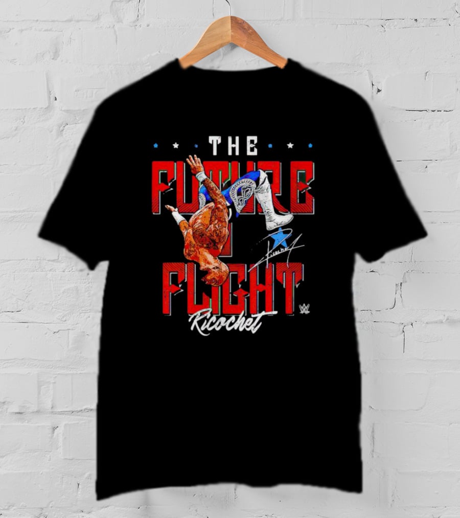 The Future Of Flight Ricochet WWE Signature Flip T-Shirt