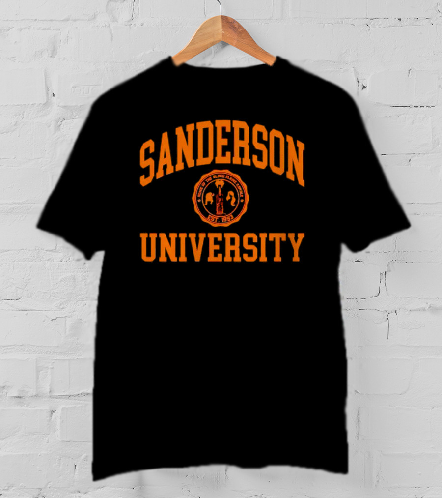 Sanderson University School Of The Black Flame Candle Est. 1693 T-Shirt