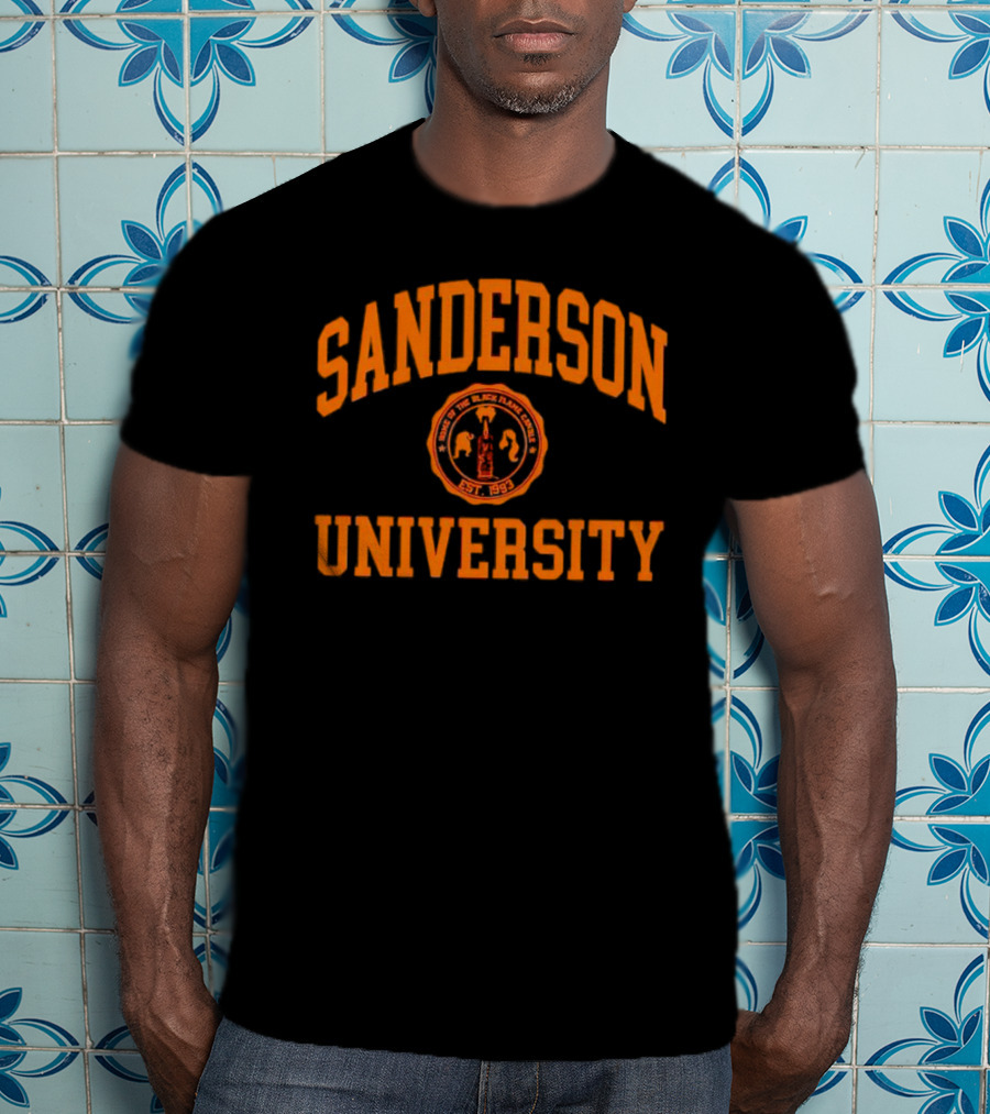 Sanderson University School Of The Black Flame Candle Est. 1693 T-Shirt