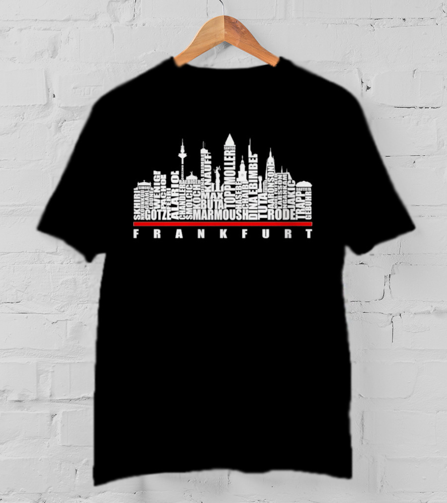 FRANKFURT Players Names Skyline T-Shirt