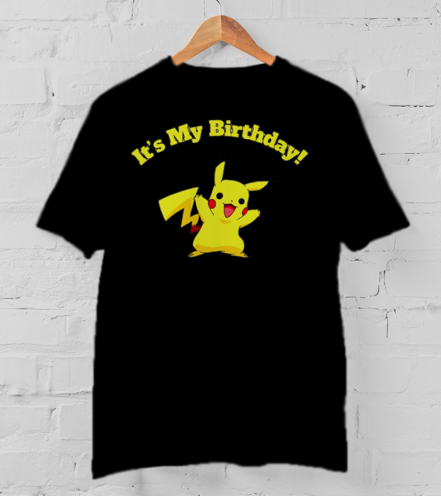 It's My Birthday Pikachu T-Shirt
