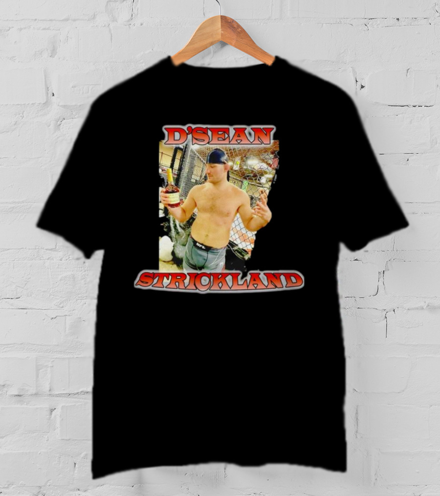 D'Sean Strickland UFC Gym Training Session T-Shirt