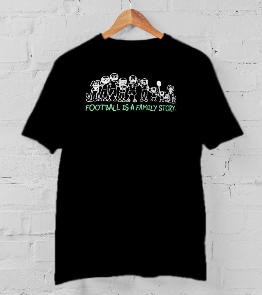 Football Is A Family Story Jason Kelce T-Shirt