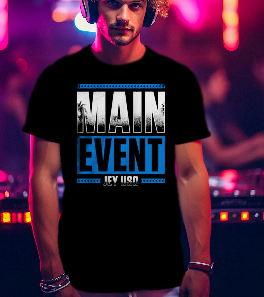 Main Event Jey Uso WWE Tropical T-Shirt