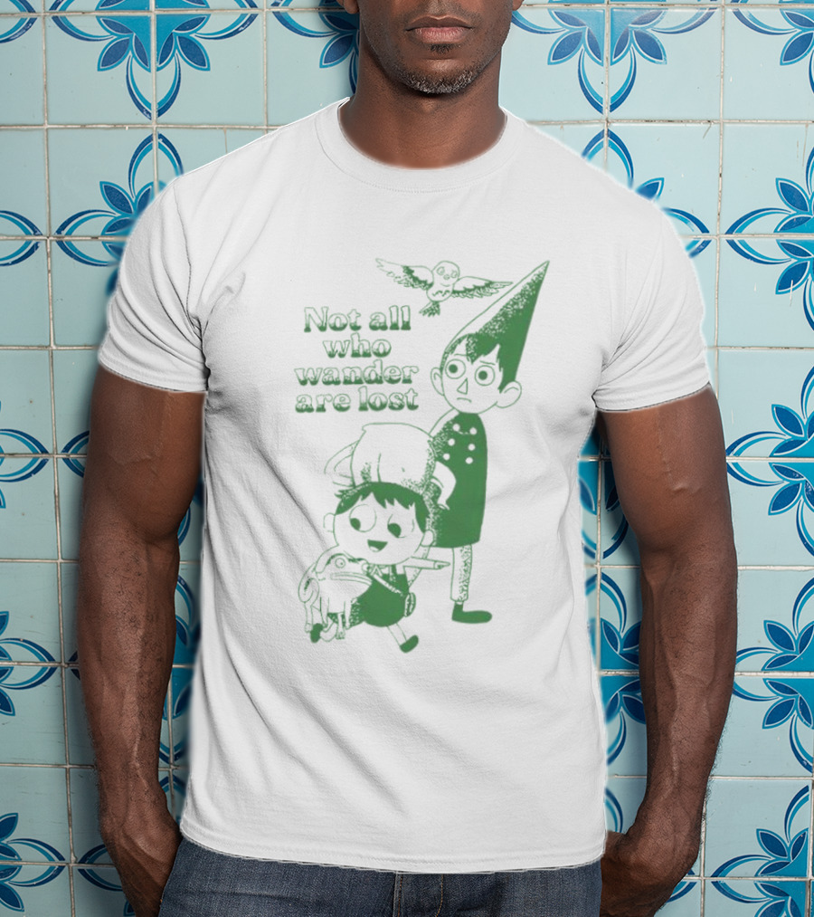 Not All Who Wander Are Lost Over The Garden Wall Characters Frog Bird T-Shirt