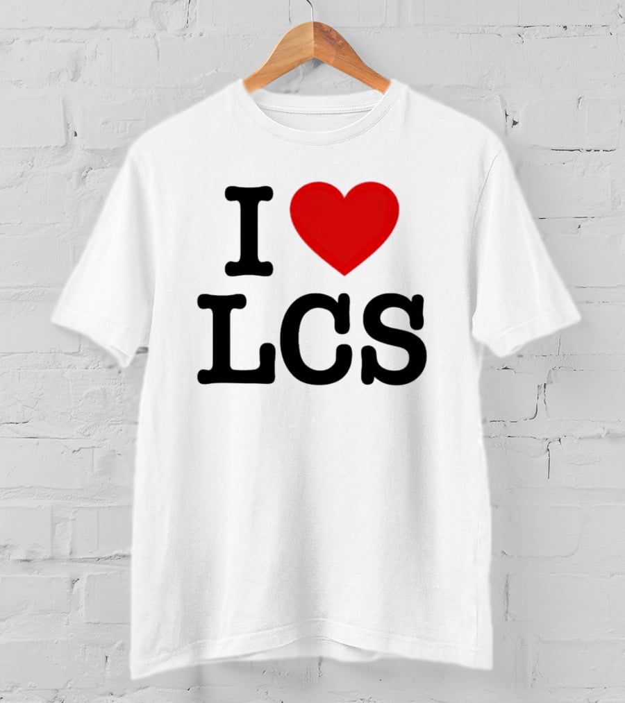 I Heart LCS Red Love Emblem T-Shirt