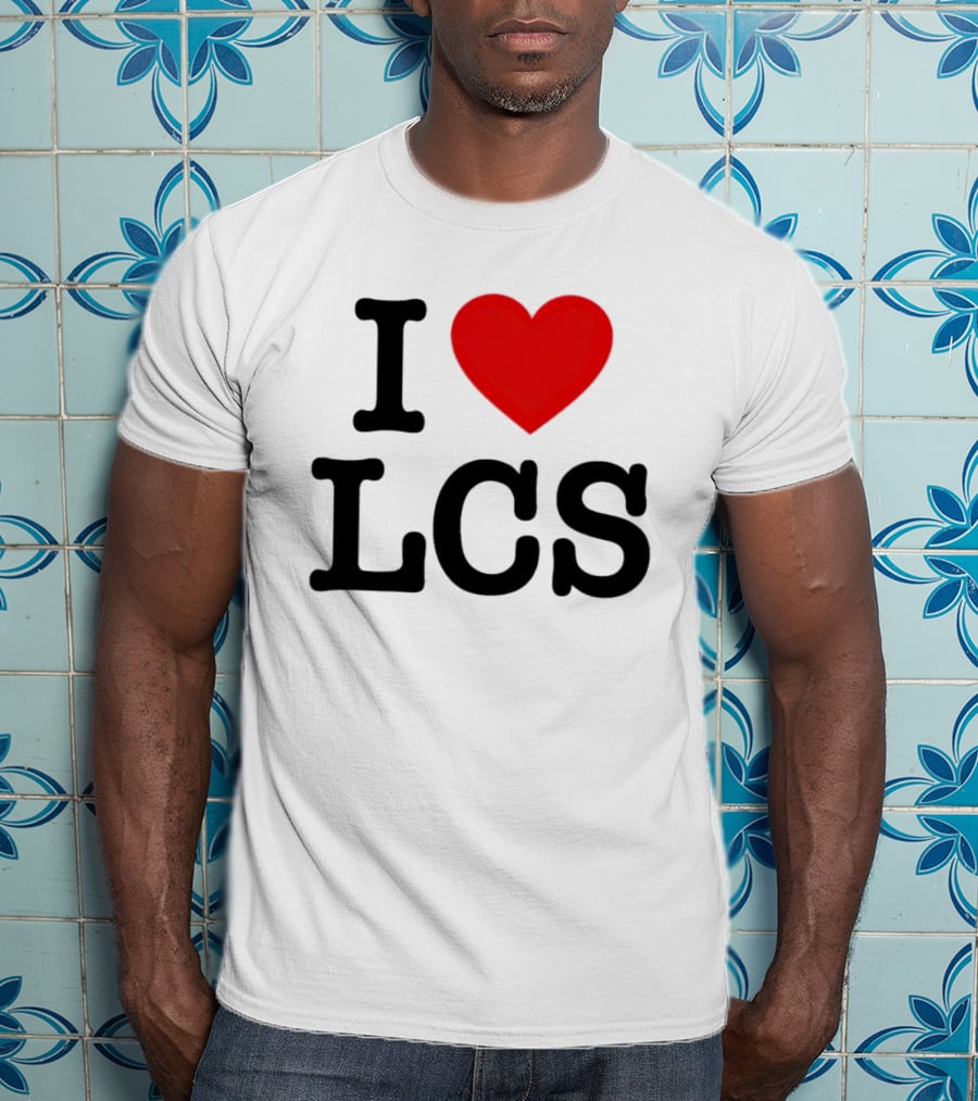 I Heart LCS Red Love Emblem T-Shirt