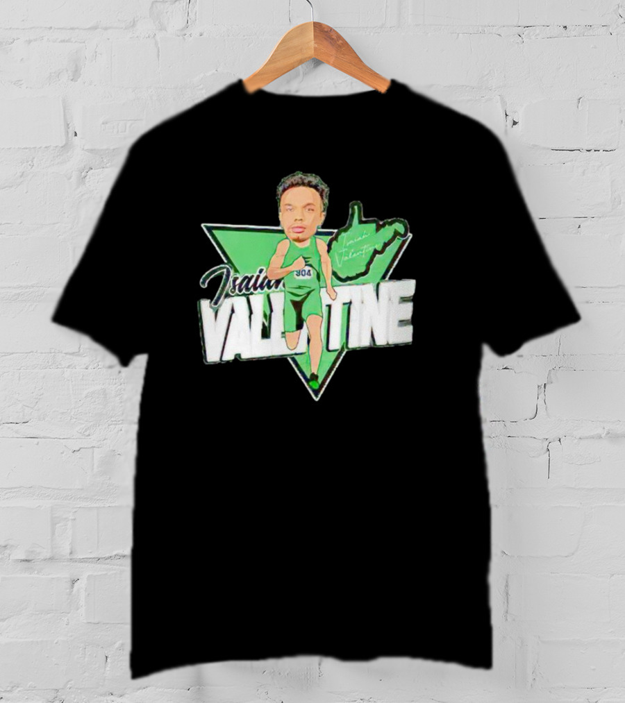 Isaiah Valentine 304 Racer Caricature Signature West Virginia Map T-Shirt