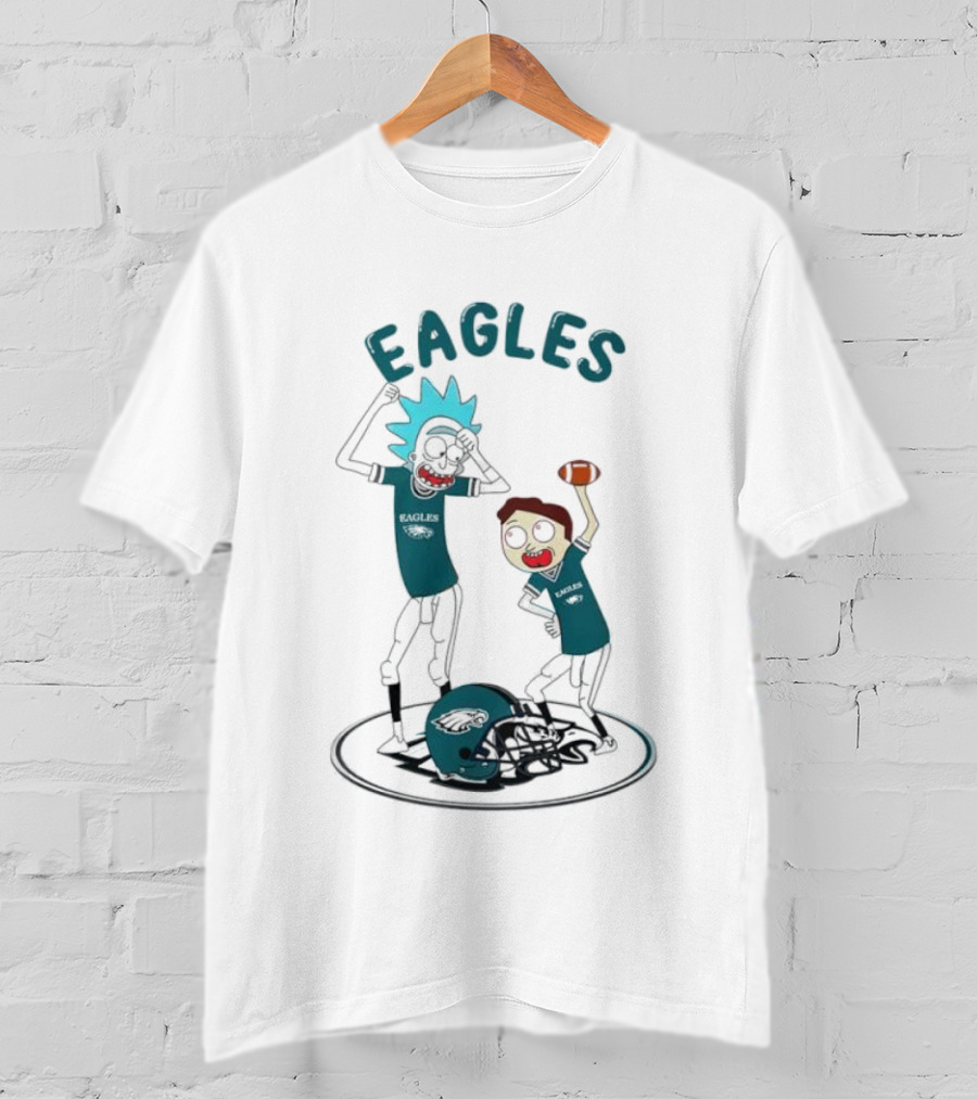 Philadelphia Eagles Rick And Morty Parody Dance T-Shirt