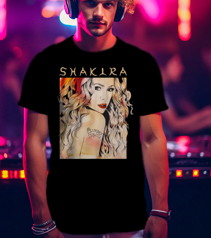 Shakira Laundry Service Album T-Shirt