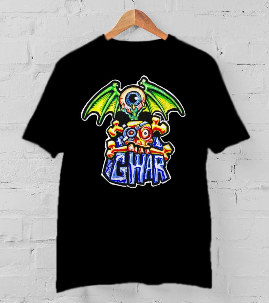 Gwar Flying Eye Skull Winged Creature T-Shirt