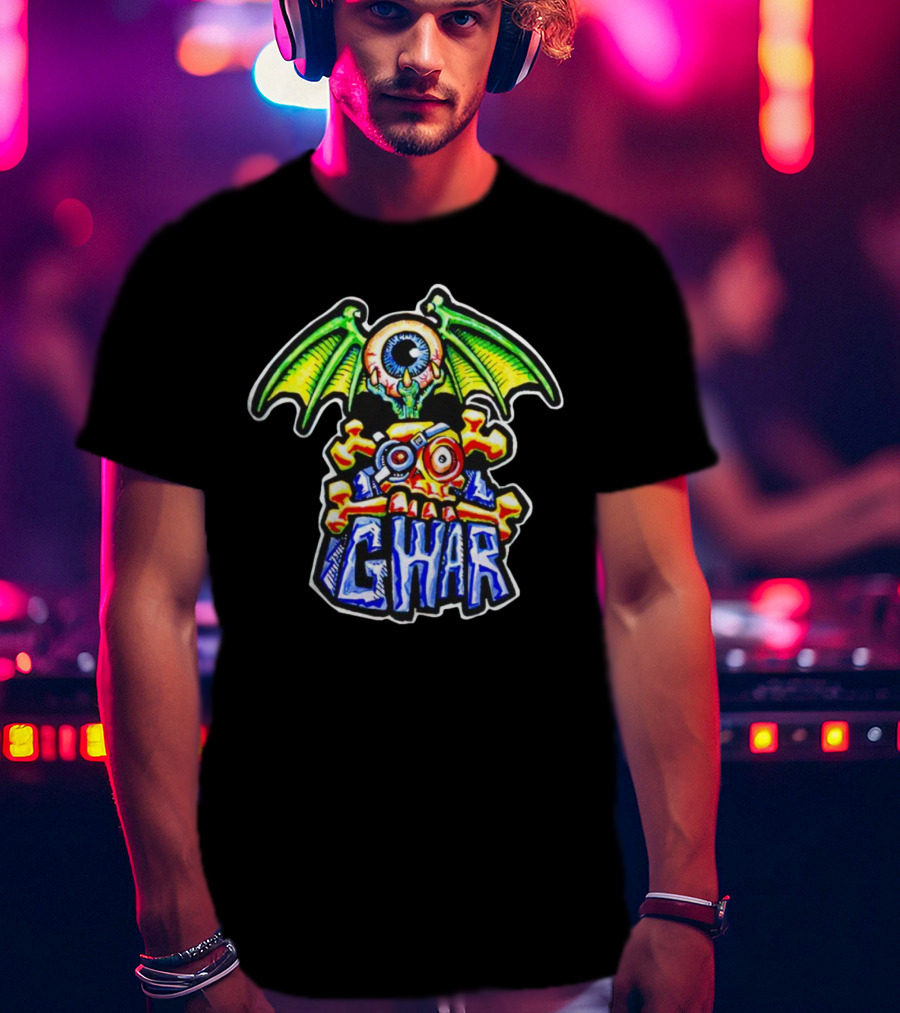 Gwar Flying Eye Skull Winged Creature T-Shirt