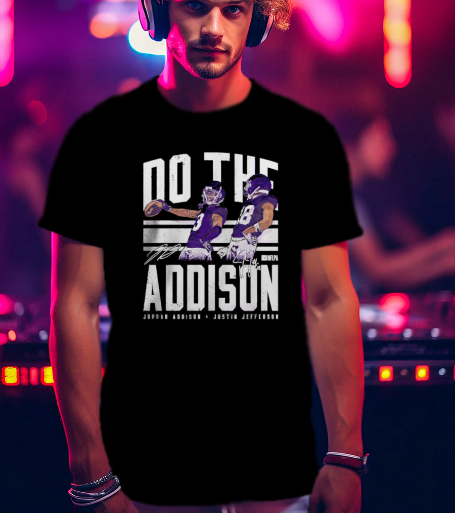 Jordan Addison X Justin Jefferson Do The Addison NFLPA T-Shirt
