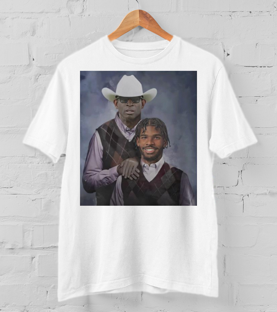Deion Sanders And Shedeur Sanders Step Brothers Cowpoke T-Shirt