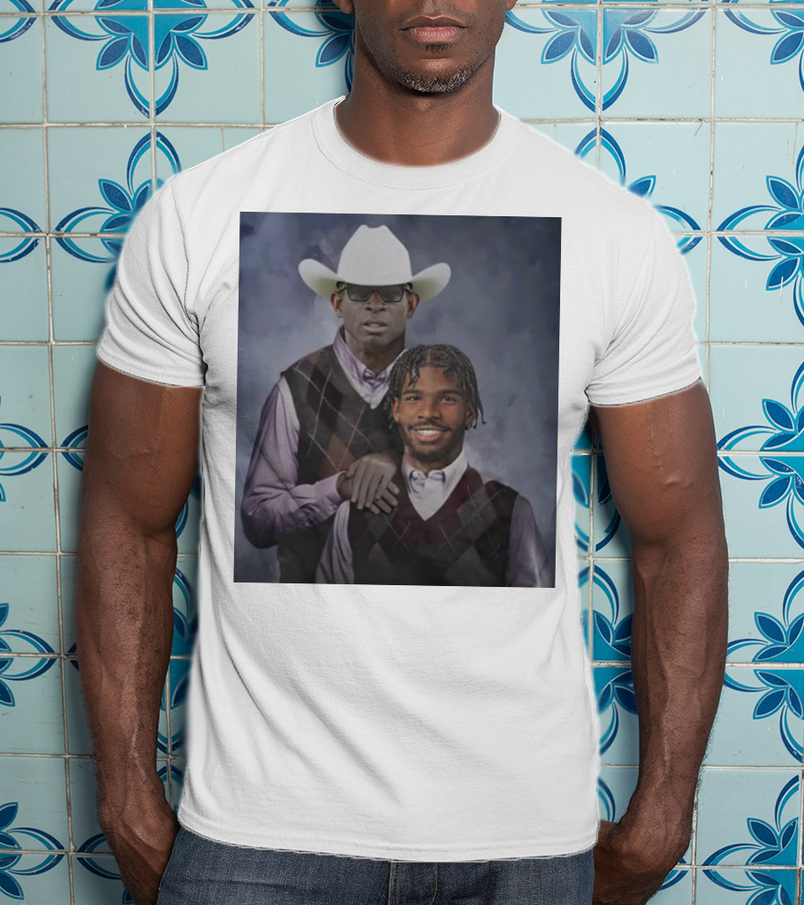 Deion Sanders And Shedeur Sanders Step Brothers Cowpoke T-Shirt