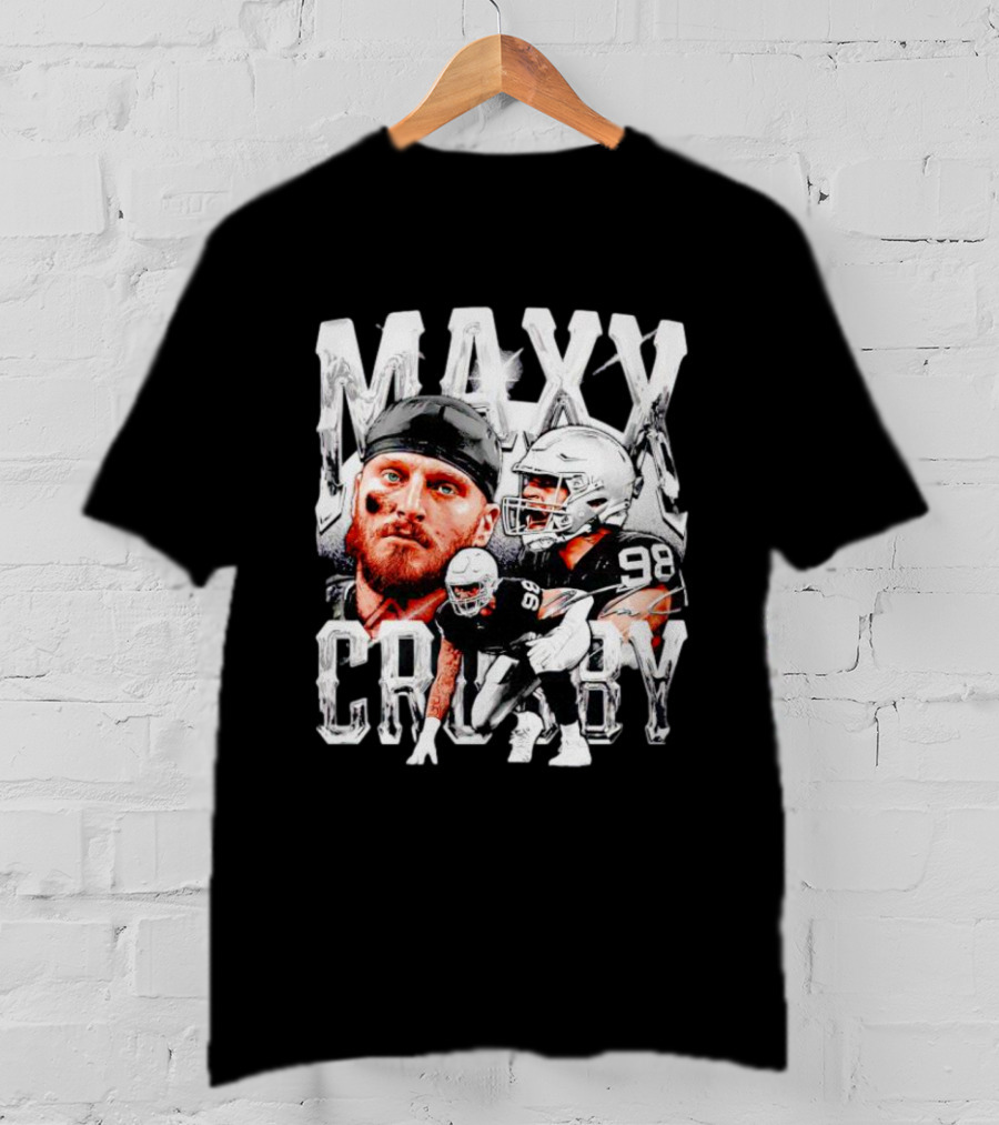 Maxx Crosby Las Vegas Raiders 98 Collage T-Shirt