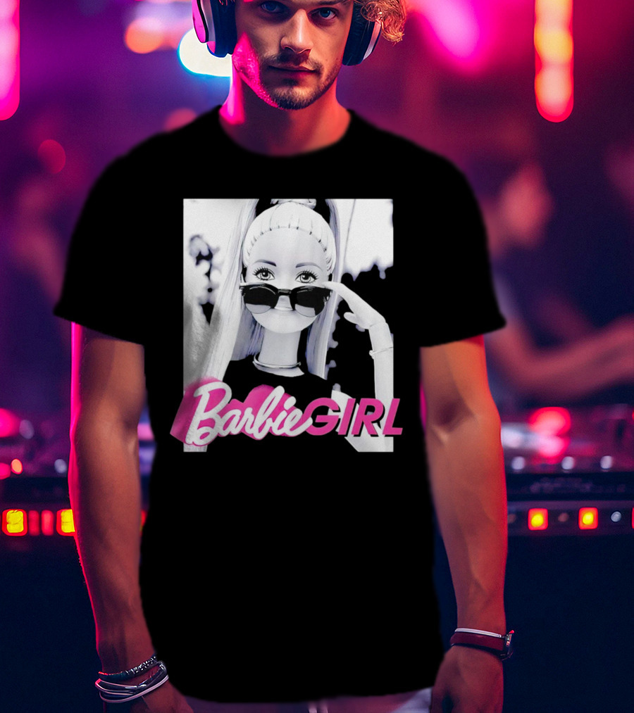Barbie Girl Sunglasses Doll Iconic Fashion T-Shirt