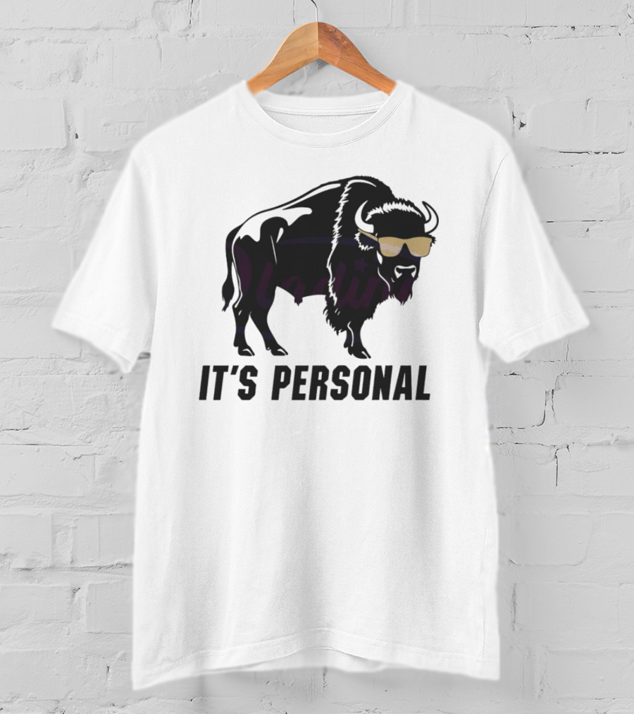 Colorado Buffaloes It's Personal Buffalo With Sunglasses T-Shirt