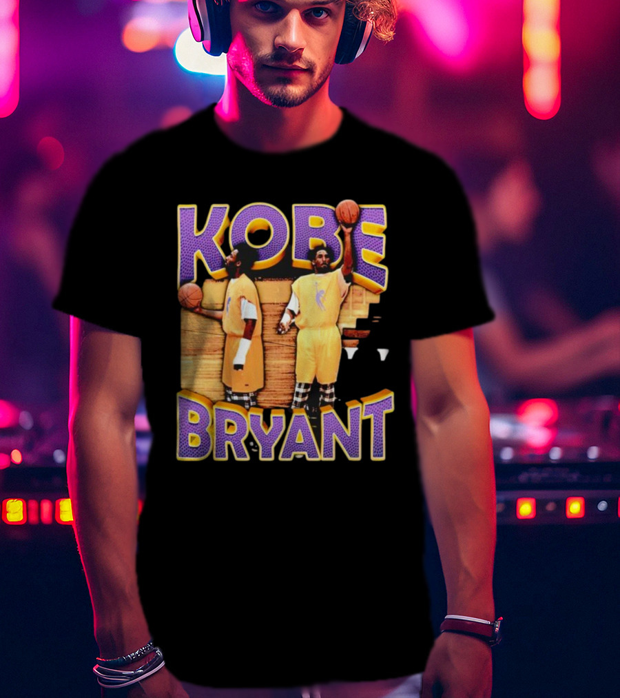 Kobe Bryant Basketball Dual Pose Dreams Matching Set T-Shirt