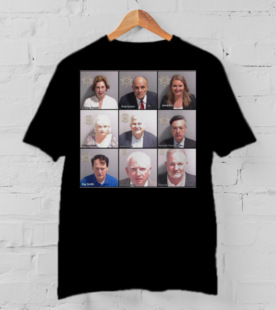 Sidney Powell Rudy Giuliani Jenna Ellis Mugshots T-Shirt