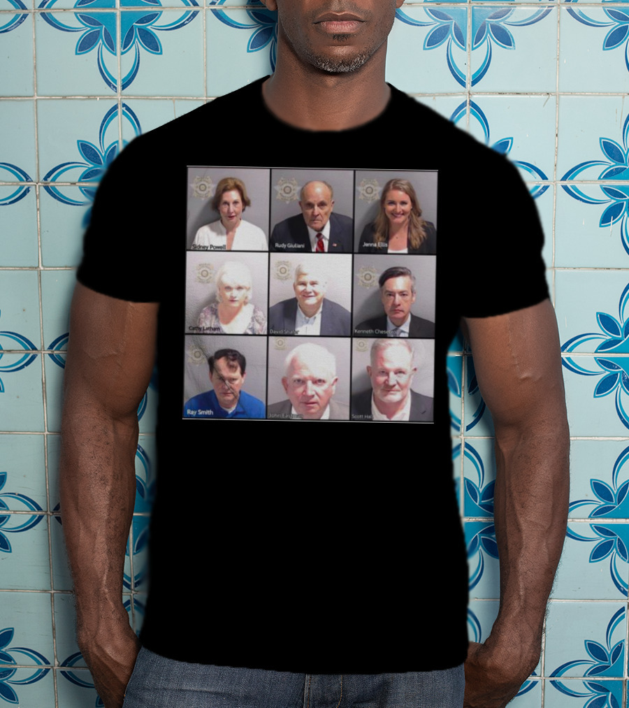 Sidney Powell Rudy Giuliani Jenna Ellis Mugshots T-Shirt