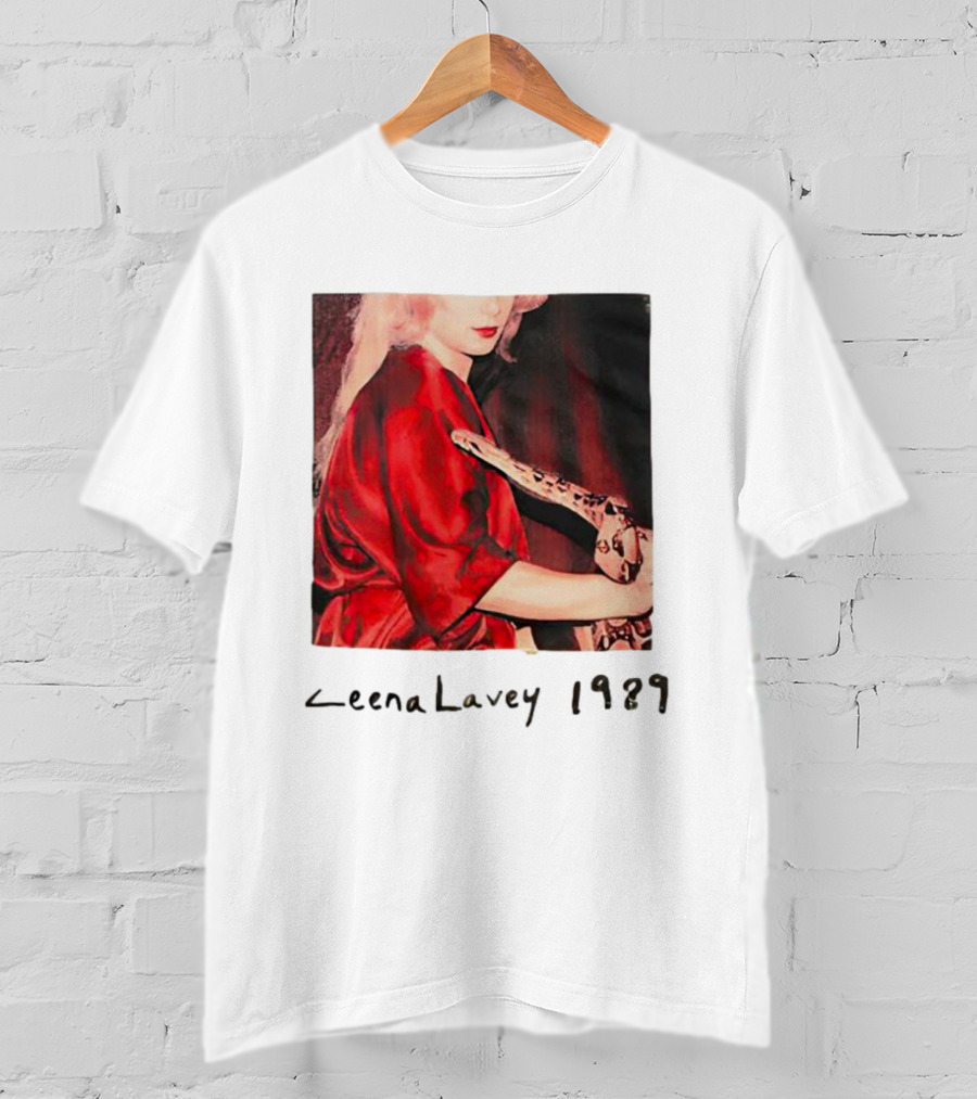 Zeena Lavey 1989 Red Robe Snake T-Shirt