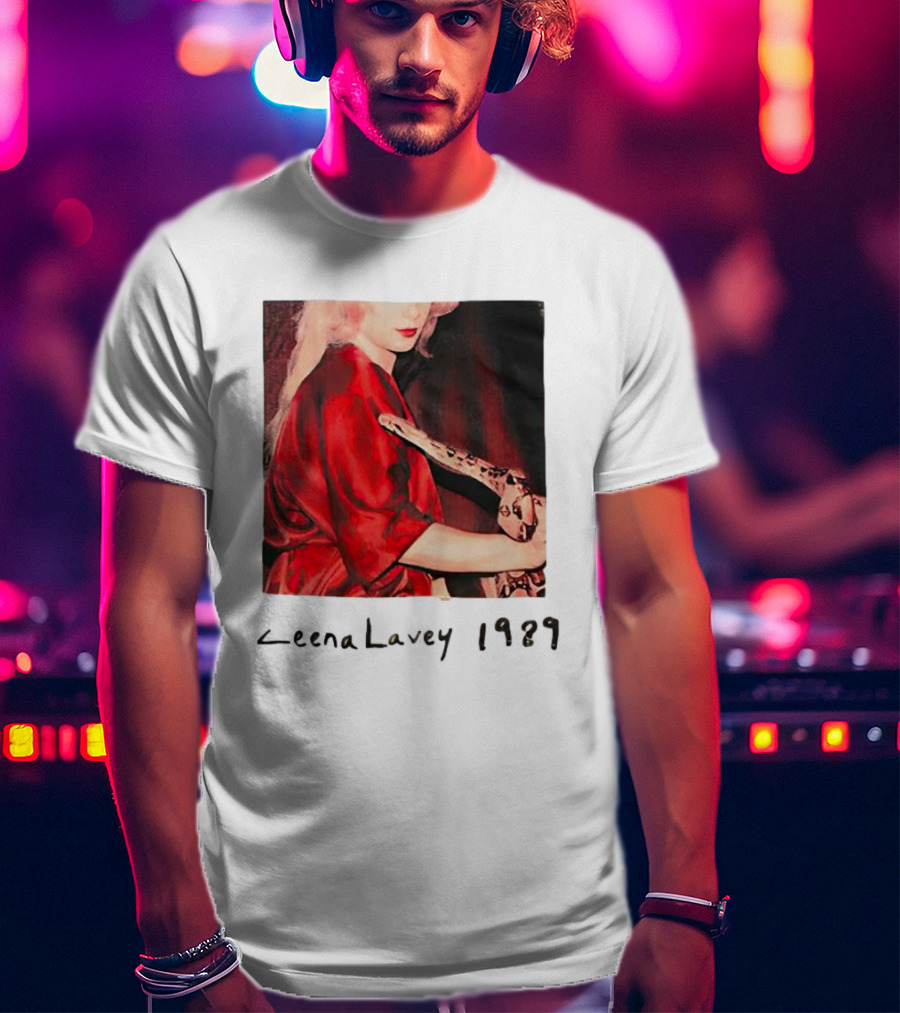 Zeena Lavey 1989 Red Robe Snake T-Shirt