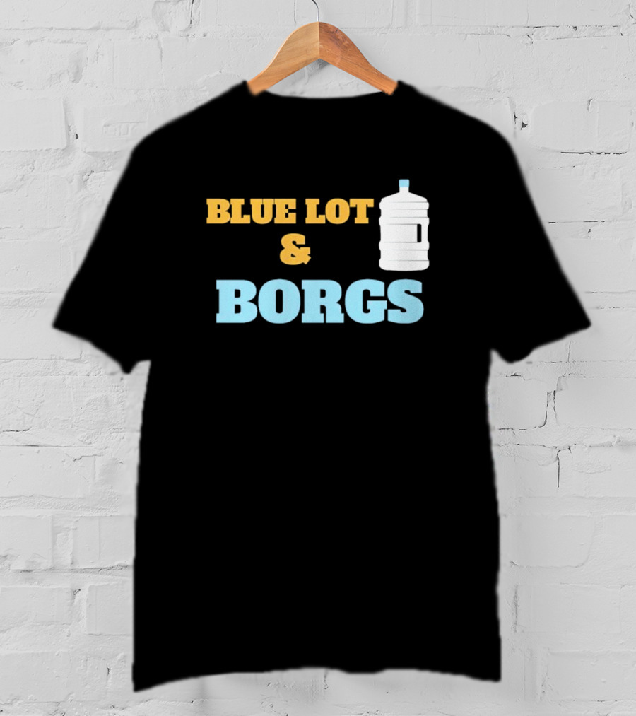Blue Lot And Borgs Party Gallon T-Shirt