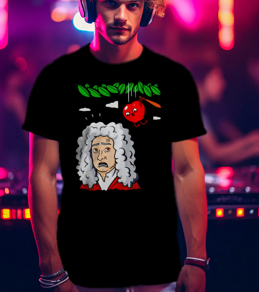 Extreme Gravity Apple Falling On Newton T-Shirt