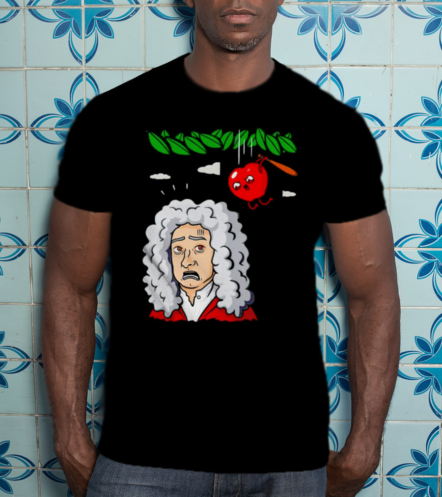 Extreme Gravity Apple Falling On Newton T-Shirt