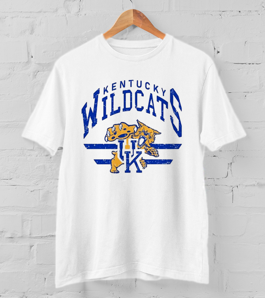 Kentucky Wildcats Vintage UK Logo Retro Wildcat T-Shirt