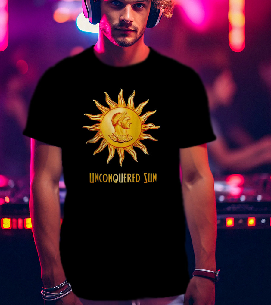 Daily Roman Unconquered Sun Ancient Emblem T-Shirt