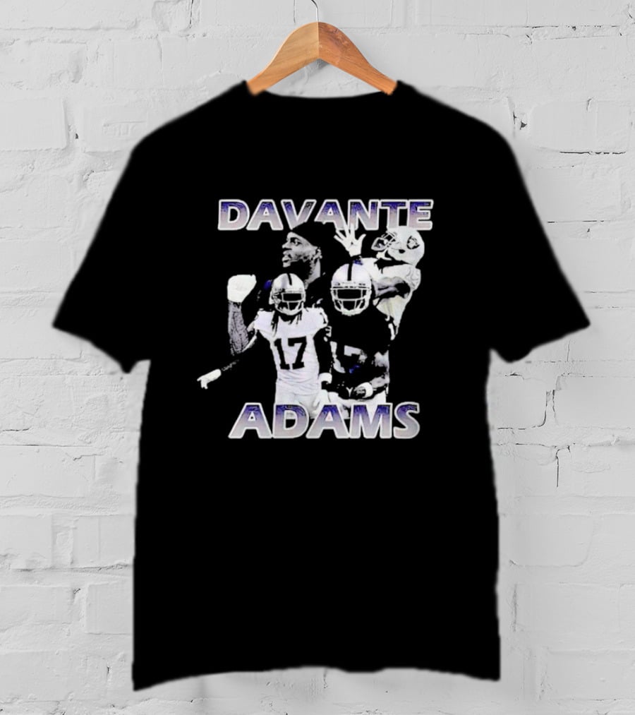 Davante Adams Raiders Football Collage 17 T-Shirt