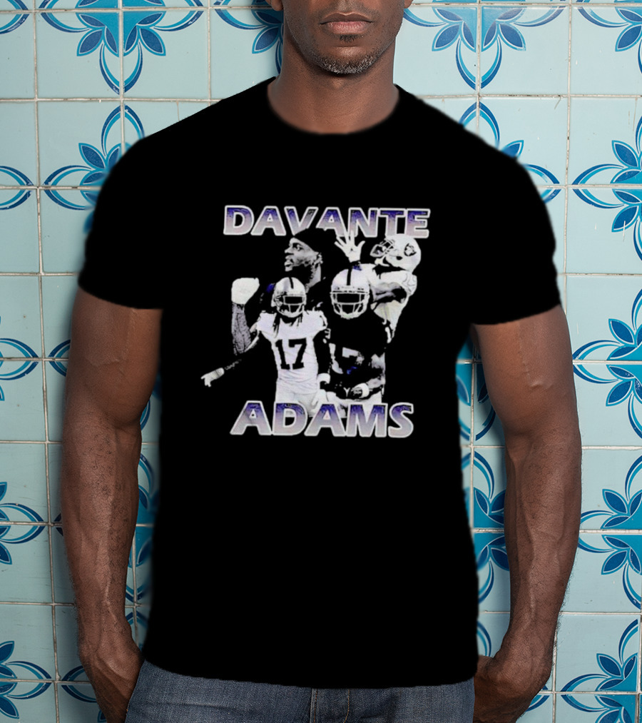 Davante Adams Raiders Football Collage 17 T-Shirt