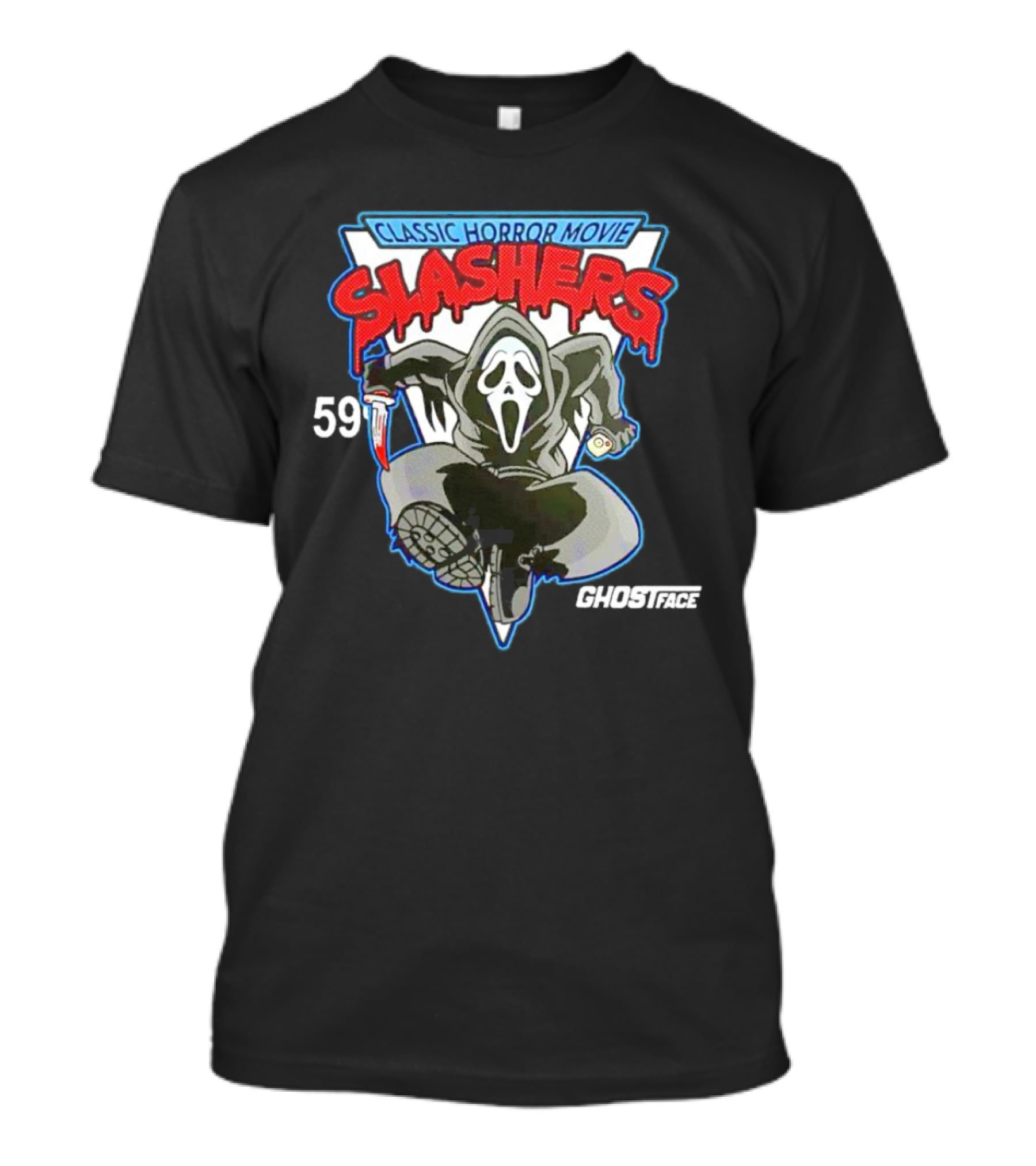 Classic Horror Movie Slashers Ghostface 59 T-Shirt