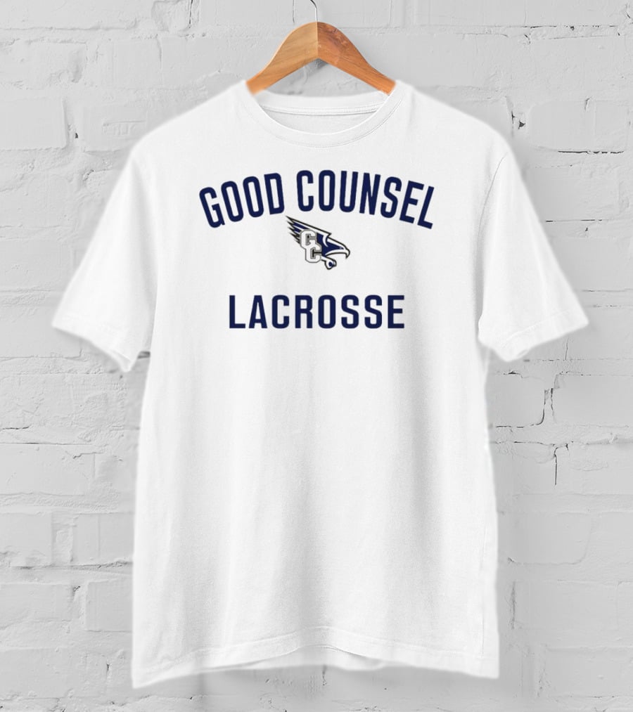 Good Counsel Lacrosse Falcon T-Shirt