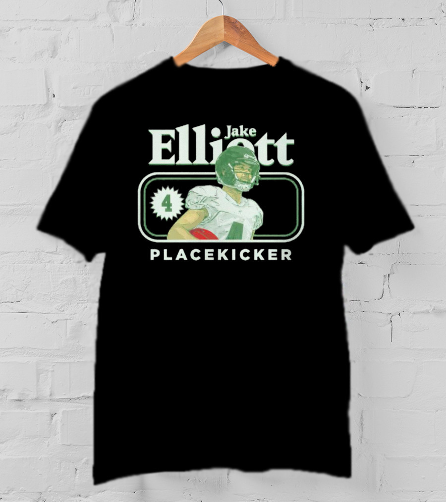 Jake Elliott 4 Philadelphia Placekicker T-Shirt