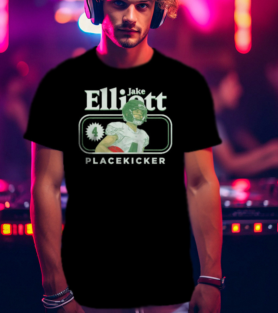 Jake Elliott 4 Philadelphia Placekicker T-Shirt