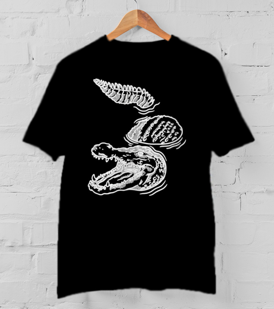 Let's Trip Alligator Spiral Tail T-Shirt